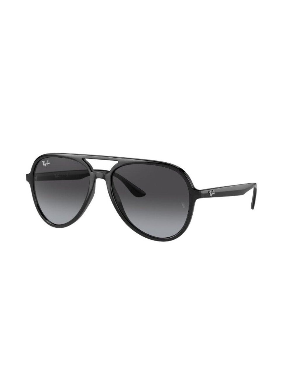 New Ray-Ban Unisex Sunglasses Black Aviator Grey Lens Injected Frame Ray Ban 601